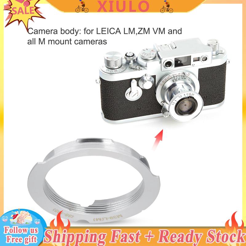 ภาพหน้าปกสินค้าอะแดปเตอร์สำหรับ Leica M 39 LSM LTM techart lm-ea7