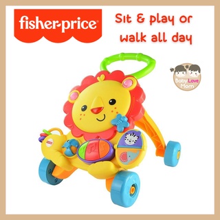 Fisher-Price ฟิชเชอร์ ไพรส์ รถผลักเดิน รถหัดเดิน ลายสิงโต Musical Piano Lion Walker ของเล่นเด็ก ของเล่น