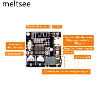 ภาพขนาดย่อของภาพหน้าปกสินค้าVHM-314 บอร์ดโมดูลตัวรับสัญญาณบลูทูธ 5.0 ถอดรหัสไร้สาย สำหรับ mp3 สเตอริโอ จากร้าน meltsee.th บน Shopee