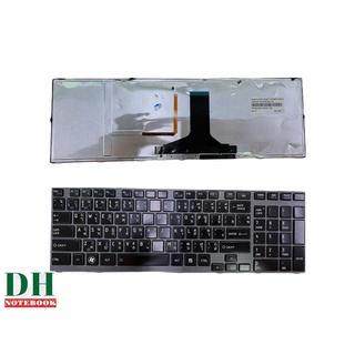 คีย์บอร์ดโน๊ตบุ๊ค keyboard Toshiba P750 P755 P770 P775 มีไฟ TH-ENG