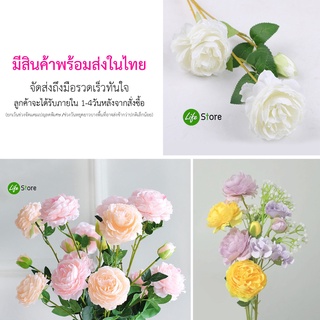 ภาพขนาดย่อของภาพหน้าปกสินค้าช่อดอกกุหลาบ รุ่น rose-01 (ช่อยาว65 cm ) จากร้าน lifestore2 บน Shopee ภาพที่ 2