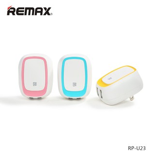 Remax USB Charger หัวชาร์จ 2 ช่องรุ่น RP-U23 (2.4A)