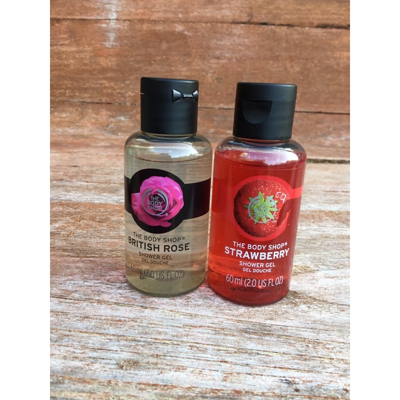 THE BODY SHOP SHOWER GEL TRAVEL SIZE 60 ml. ขนาดพกพา Shopee Thailand