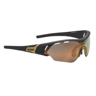 ราคาลดstock Sportive Glasses BBB BSG-50 Polycarbonate UV100% (include 3  lenses: Gold Black, Fluoro Yellow, Transparent)