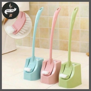 แปรงขัดห้องน้ำ Toilet Brush ที่ขัดล้างห้องน้ำ หัวขัด 2 ด้าน