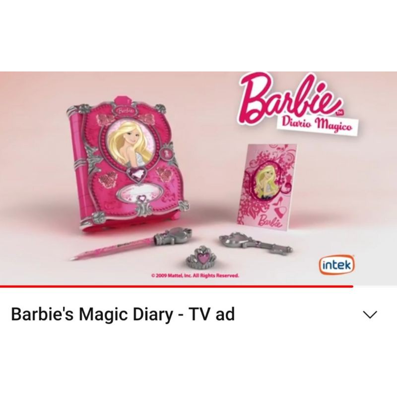 barbie-magic-diary-สมุดไดอารี่บาร์-บี้-ของลิขสิทธิ์-แท้