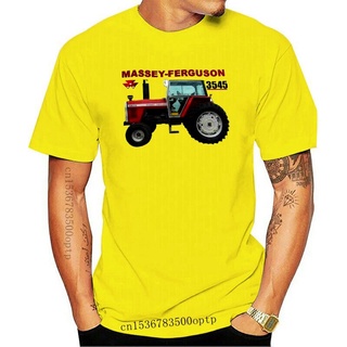 [S-5XL] เสื้อยืดแขนสั้น คอกลม พิมพ์ลาย Massey Ferguson Tractor แฟชั่นสําหรับผู้ชาย 176001