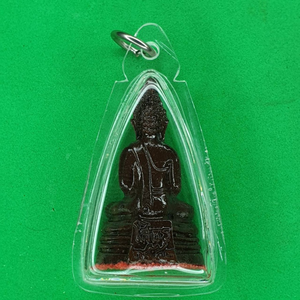 หลวงพ่อโสธร-เลี่ยมกรอบ-เนื้อมวลสารแร่น้ำพี้