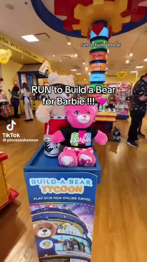 ตุ๊กตาบิ้วอะแบร์-barbie-pre-order-สินค้าใหม่-2023-ตุ๊กตาหมีบาร์บี้-build-a-bear-workshop-สินค้านำเข้าแท้