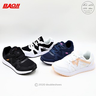 BAOJI ของแท้ 100% รองเท้าผ้าใบผู้หญิง วิ่ง ออกกำลังกาย  รุ่น BJW552 (ดำ/ ดำ-ขาว/ กรม/ ขาว) ไซส์ 37-41