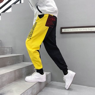 jogger pants ทูโทน unisex