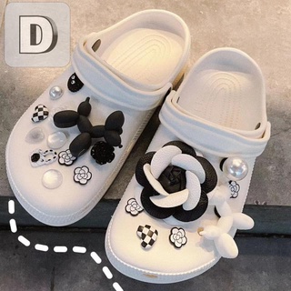 🔥DIY ที่ติดรองเท้า crocs สไตล์น่ารัก ตัวการ์ตูนติดรองเท้า ตกแต่งสวยงาม รูปแบบการ์ตูน ตัวติดรองเท้าหัวโต