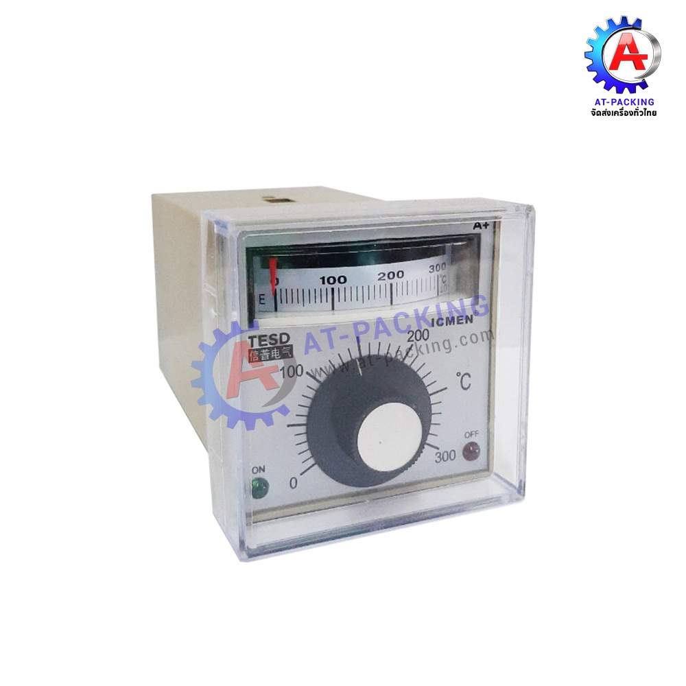 กล่องควบคุมอุณหภูมิของเครื่องซีลสายพาน-แบบอนาล็อค-analog-temperature-control-box