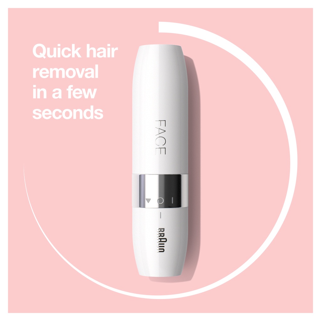 braun-เครื่องถอนขนไฟฟ้าบราวน์รุ่น-fs1000-face-mini-hair-remover