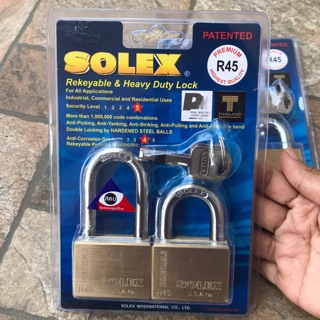 กุญแจ SOLEX set 2 อัน แท้ 100%