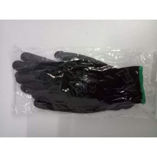 ภาพหน้าปกสินค้าถุงมือถักเคลือบ m ดำ อีโค่ PU GLOVE ที่เกี่ยวข้อง