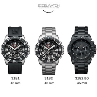 นาฬิกา Luminox 3180 SERIES XS.3181/ XS.3182/ XS.3182.BO  รับประกัน 3 ปี ร้าน Excel-watch