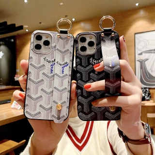 เคสโทรศัพท์มือถือแบบนิ่ม พร้อมสายคล้องมือ และขาตั้ง แฟชั่น สําหรับ Samsung A72 A52 A32 A22 5G A52s A12 A02 M12 M02