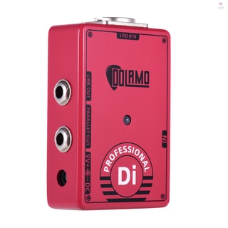 Dolamo D-7 Professional Di Box อุปกรณ์เอฟเฟคกีตาร์พร้อมสวิทช์ Xlr O