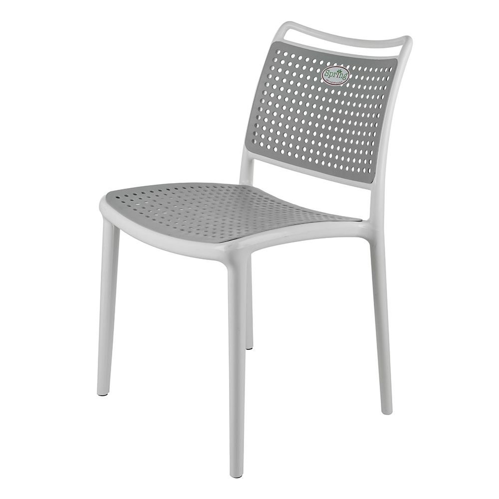 โต๊ะ-เก้าอี้-เก้าอี้พลาสติก-spring-biscuit-สีเทา-เฟอร์นิเจอร์นอกบ้าน-สวน-อุปกรณ์ตกแต่ง-plastic-pp-biscuit-gray-chair