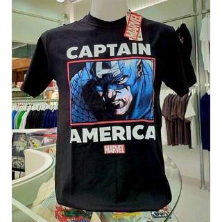 เสื้อยืด𝙈𝘼𝙍𝙑𝙀𝙇ลิขสิทธิ์แท้ลายCartainAmerica.(MVX-273)