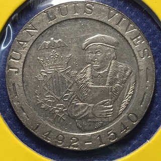 No.60826 ปี1993 สเปน 200 PESETAS เหรียญสะสม เหรียญต่างประเทศ เหรียญเก่า หายาก ราคาถูก