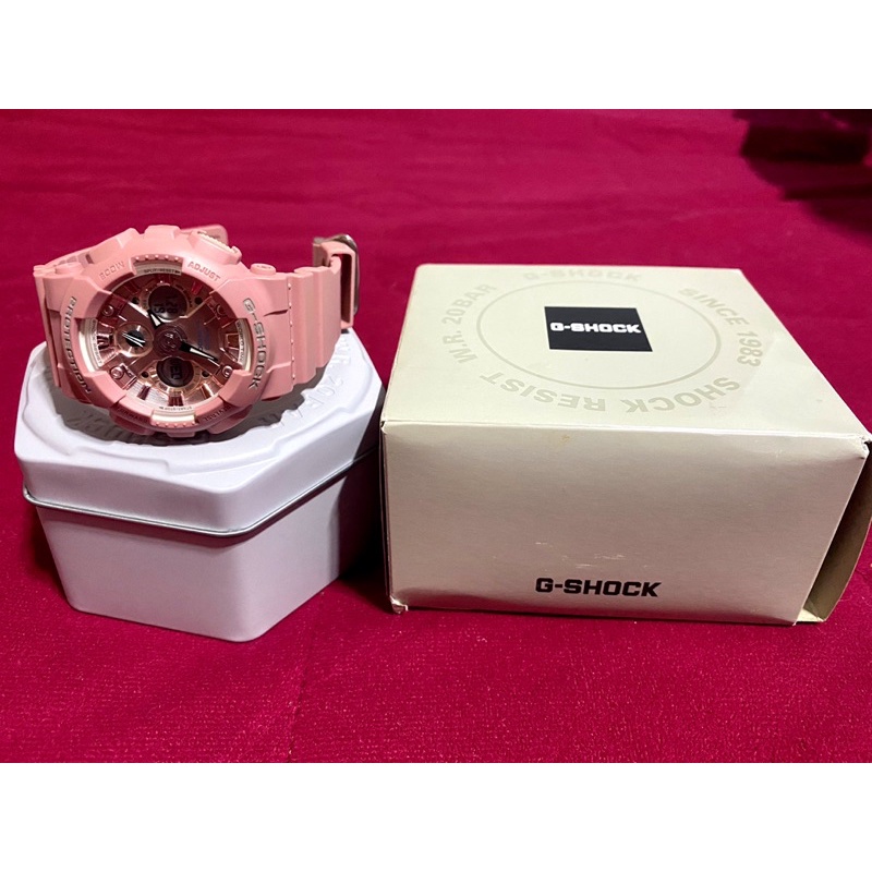 g-shockรุ่นgma-s120dpสีชมพู-ของแท้100