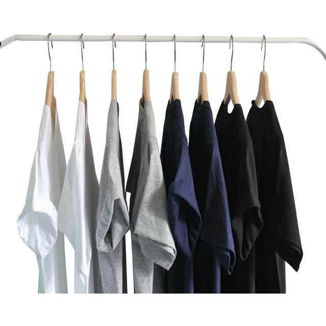 ภาพสินค้าออกใบกำกับภาษีได้ - เสื้อยืดสีพื้น (คอกลม/คอวี) เสื้อยืดสีพื้น Double Black (สีดำ) เสื้อยืดสีพื้นสีดำ จากร้าน doubleutshirt บน Shopee ภาพที่ 4