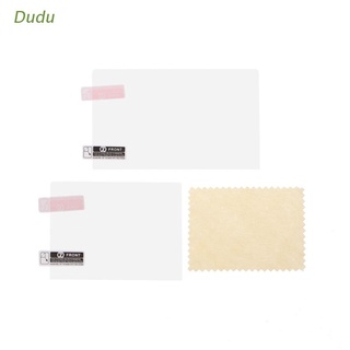 ฟิล์มใส + ฟิล์มกันรอยหน้าจอ Lcd สําหรับ New 3DSLL/XL Console