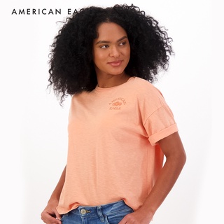 American Eagle Graphic T-Shirt เสื้อยืด ผู้หญิง กราฟฟิค (EWTS 037-8197-800)