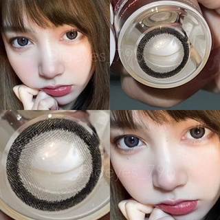 ✨Gray ขนาดตาโต (Bigeyes) ☀️กรองแสง uv ✔️จดทะเบียนถูกต้อง 🇰🇷คอนแทคเลนส์สัญชาติเกาหลี🇰🇷