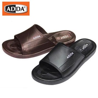สินค้า 📦BOX ADDA 12Y01 รองเท้าแตะแบบสวมชาย สีดำ สีน้ำตาล มีเบอร์ 7-10 ขนาดเทียบไซด์ตามตารางที่รูปสุดท้ายนะคะ รุ่นนี้เป็นงานยาง