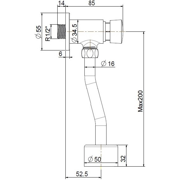 01-06-american-standard-ffas9859-001500bt0-ฟลัชวาล์วแบบกด-สำหรับโถปัสสาวะชาย-ffas9859