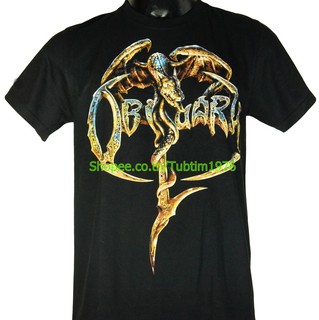 เสื้อวง Obituary เสื้อวงดนตรีร็อค เดธเมทัล เสื้อวินเทจ โอบิทัวรี OBY1645