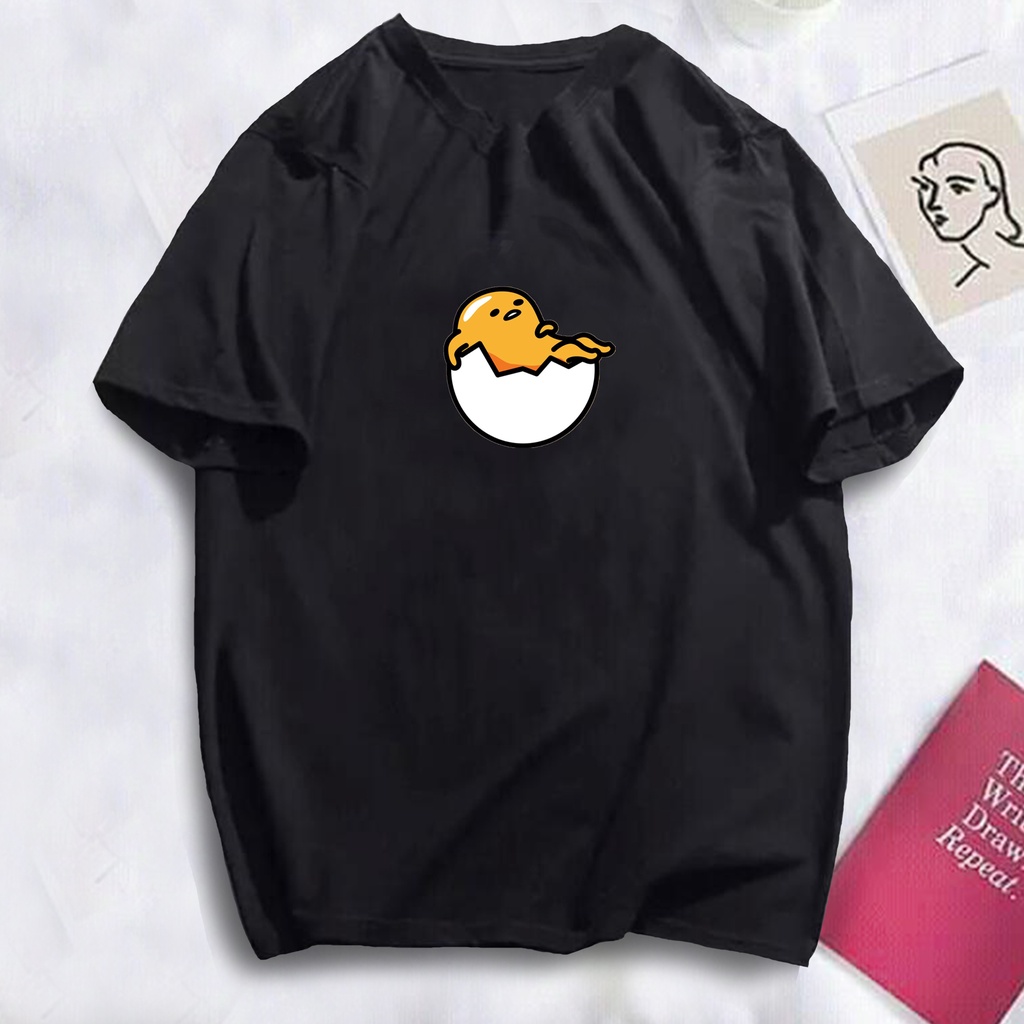 gudetama-การออกแบบพิมพ์ไข่เสื้อยืดผ้าฝ้าย-unisex-cod-ขนาดเอเชีย-f