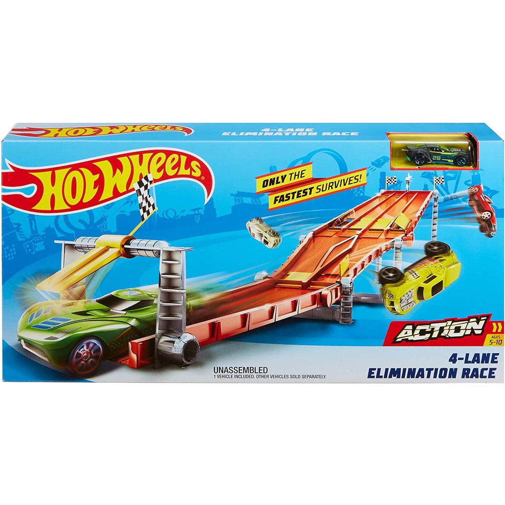 hot-wheels-4-lane-elimination-race-track-รางแข่งรถ-hotwheels-รถของเล่น-รถโมเดล-1-64-รุ่น-gdy60