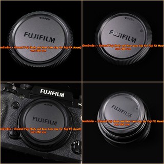 ฝาปิดหน้ากล้อง + ท้ายเลนส์ Fuji (Body and Rear Lens Cap for Fuji FX Mount) XA2 XA3 XA5 XA7 XA10 XE1 XE2 XE3