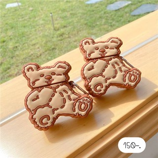 เคสแอร์พอด งานซิลิโคน รุ่น 1,2,Pro 🐻 หมีแปะ