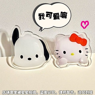 พร้อมส่ง! คลิปหนีบกระดาษ ลายsanrio รูปสุนัข คลิปอะริลิคใส ลายการ์ตูน น่ารักมาก