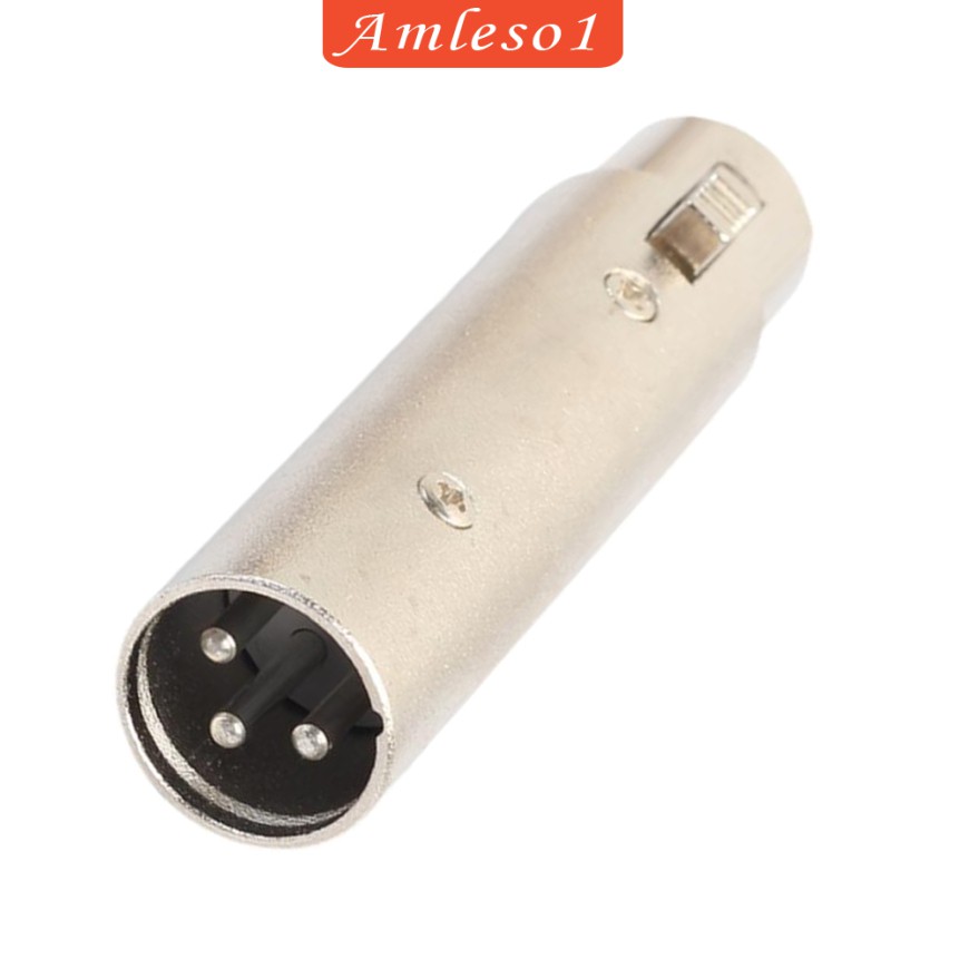 amleso1-3-pin-xlr-audio-video-male-to-female-อะแดปเตอร์เชื่อมต่อสายเคเบิ้ล