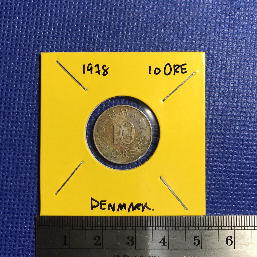 เหรียญเก่า-14209-1978-เดนมาร์ก-10-ore-เหรียญต่างประเทศ-เหรียญหายาก-เหรียญสะสม