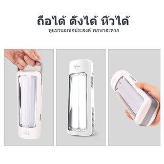 ภาพขนาดย่อของภาพหน้าปกสินค้าไฟฉาย ไฟฉุกเฉิน LED สว่างมาก ชาร์จไฟในตัว พกพาสะดวก YG-SW03/YG-SW01 จากร้าน yage.shop บน Shopee