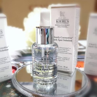 ส่งฟรี Kiehls Clearly Corrective Dark Spot Solution 30ml เซรั่มปรับสีผิวให้สม่ำเสมอ ลดจุดด่างดำ OCT02