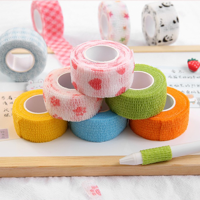 cute-finger-bandage-student-writing-finger-guard-wear-proof-tape-cartoon-cocoon-proof-self-adhesive-finger-guard