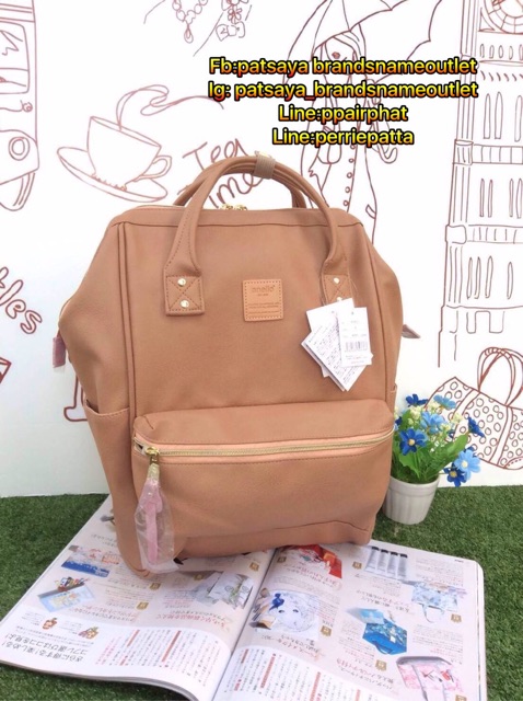 anello-polyurethane-leather-rucksack-แท้-แบรนด์ที่กำลังเป็นที่นิยมกันในหมู่วัยรุ่นของประเทศญี่ปุ่นมาแล้วคร้า