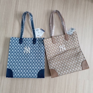 Mlb monogram jacquard shopper bag