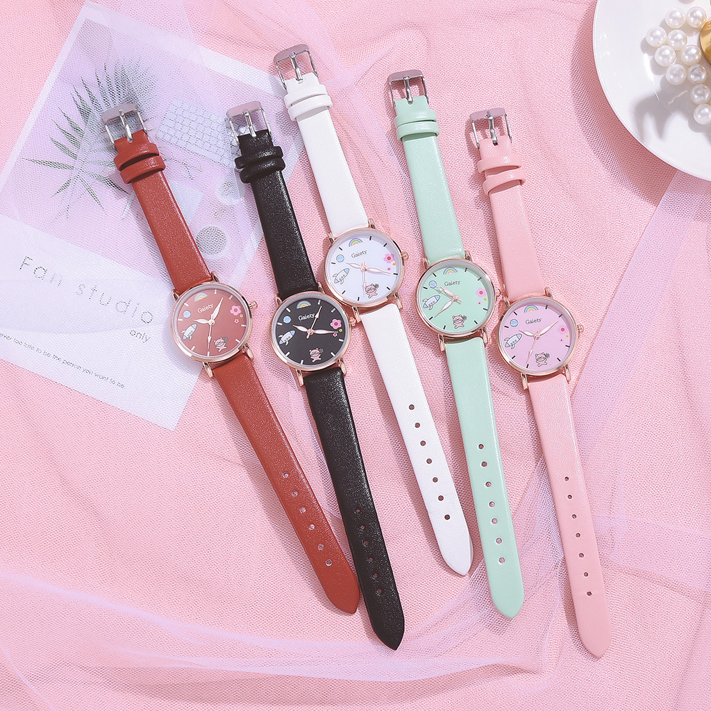 ภาพสินค้านาฬิกาข้อมือควอตซ์ สไตล์เกาหลี สำหรับผู้หญิง จากร้าน mgonee.th บน Shopee ภาพที่ 8