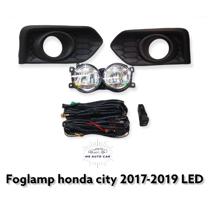 ไฟตัดหมอก city 2017 2018 2019 สปอร์ตไลท์ ฮอนด้า ซิตี้ foglamp honda