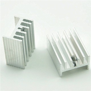 สินค้า Heat Sink TO220 แผ่นระบายความร้อน IC FET Transistor ขนาด 25x15x10 mm