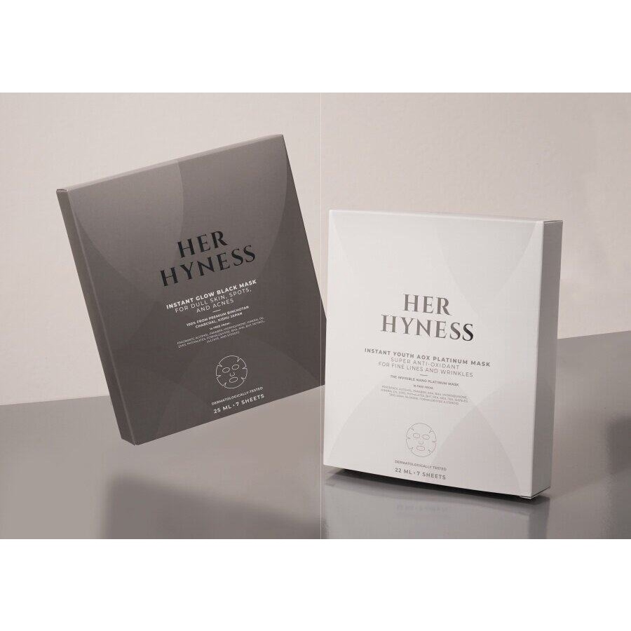 her-hyness-instant-youth-aox-platinum-mask-box-7-sheet-instant-glow-black-mask-box-8859572800028-8859572800042